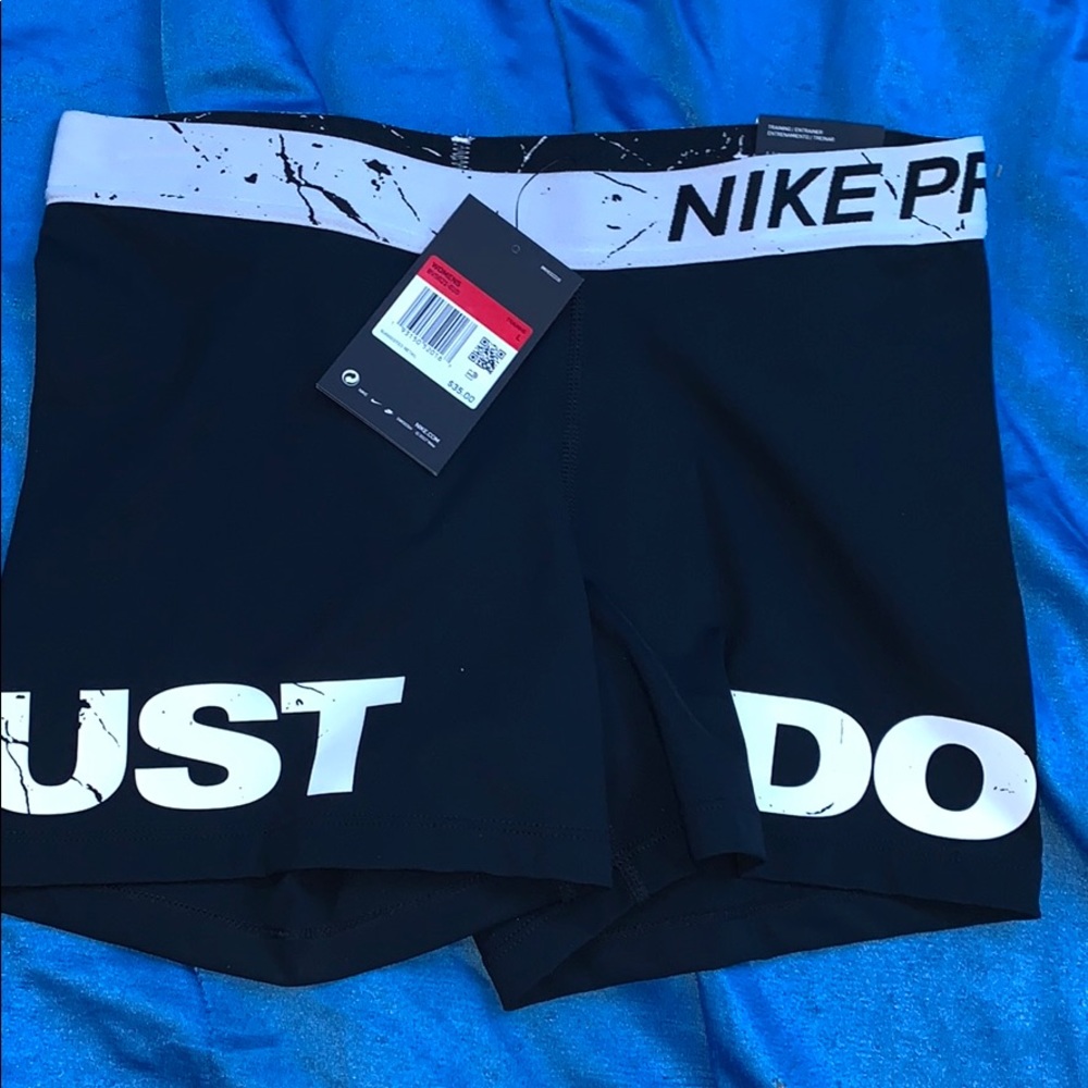 nike just do it pro shorts!